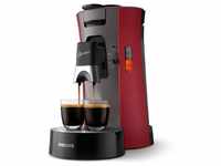 CSA240/90 Kaffeepadmaschine dunkelrot