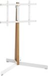TVS 3695 (40-77") TV-Bodenst&auml;nder eichenholz/wei&szlig;