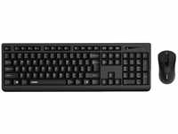 X1700 (DE) Kabelloses Tastatur-Set schwarz