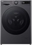 V5WD95SLIMB Stand-Waschtrockner middle black