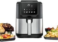 FRH 1500 Hei&szlig;luft-Fritteuse schwarz/edelstahl