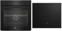 BBUM17320B Herdset schwarz