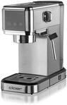 5829 Espressomaschine Siebtr&auml;germaschine, Latte Macchiato/Cappuccino, 20 bar,...