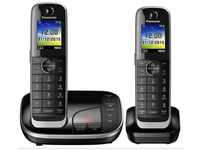 KX-TGJ322GB Schnurlostelefon mit Anrufbeantworter schwarz