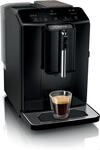 TIE20109 Kaffee-Vollautomat schwarz, Latte Macchiato/Cappuccino, Keramik-Mahlwerk, 15