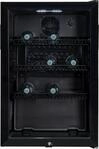 GKS 120-GT-160C Flaschenk&uuml;hlschrank schwarz
