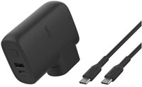 Boost Charge (5.000mAh ) Powerbank inkl. Reisestecker-Set schwarz