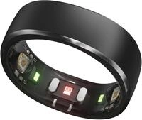 Smart Ring (Gr&ouml;&szlig;e 12) midnight black, Schlaf&uuml;berwachung, 7 Tage Akkulaufzeit,