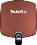DigiDish 33 Satellitenantenne inkl. V/H-LNB mit Satfinder ziegelrot