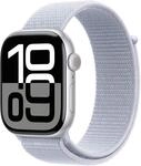 Watch Series 10 (46mm) GPS Aluminium mit Sport Loop silber/blaue wolke