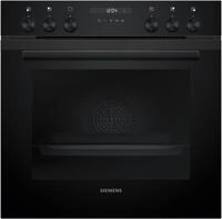 HE217GBB4 Einbau Elektro-Herd deep black inox, 71 l, Pizza-Stufe, schnelles