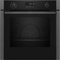 B6ACH7AG3 Einbaubackofen graphit, 71 l, Pizza-Stufe, schnelles Vorheizen,