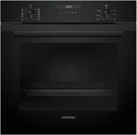 HB237GBB3 Einbaubackofen deep black inox, 71 l, Pizza-Stufe, schnelles Vorheizen,
