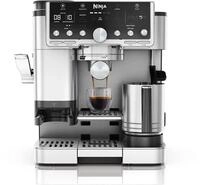ES701EU Siebtr&auml;germaschine schwarz/edelstahl, Milchbeh&auml;lter, 14 bar, 2 l