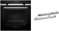 PQ579ABSHB Einbaubackofen bestehend aus HB578GBS3 + HZ538000 edelstahl