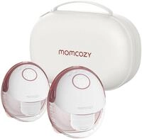 M6 Mobile Milch Pumpe Doppelt Maroon