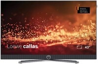 callas 43 108 cm (43") LCD-TV mit LED-Technik basaltgrau, 4K Ultra HD, Smart-TV,