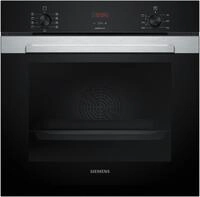 HB314G0S3 Einbaubackofen edelstahl, 71 l, Pizza-Stufe, schnelles Vorheizen, 59,4 cm