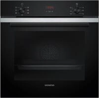 HB213ABS3 Einbaubackofen edelstahl, 71 l, schnelles Vorheizen, 59,4 cm breit, A+,