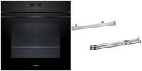 CX53EZ01T Einbaubackofen bestehend aus CF4M28063 + CZ11TI15X0 schwarz