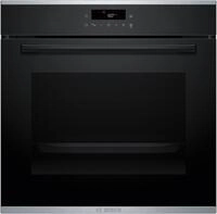 HBA271BB3 Einbaubackofen schwarz, schnelles Vorheizen, pyrolytische Selbstreinigung,