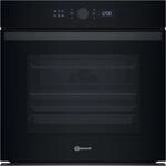BBI4S8PM1SK Einbaubackofen schwarz, 73 l, Pizza-Stufe, schnelles Vorheizen,