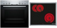 HND211CS63 Herdset bestehend aus HEA510BS3 + NKN645GA2E edelstahl + edelstahl