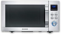 MW 7918 Stand-Kombi-Mikrowelle edelstahl/silber
