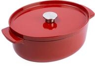 CC006063-001 Br&auml;ter mit Decke 30cm oval rot