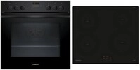 CX51EI04T Herdset mit Induktionskochfeld bestehend aus CH4M61164 + CM731036 schwarz