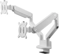 DM 4220 Solid Dual-Monitorhalterung wei&szlig;