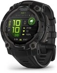 Instinct 3 AMOLED (45mm) Multisport-Smartwatch schwarz