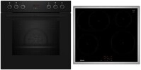 EX4IB0 Herdset mit Induktionskochfeld bestehend aus E1CCD2AK4 + M56SBF1L0 schwarz