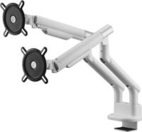 DM 7220 360&deg; Dual-Monitorhalterung wei&szlig;