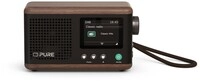 Classic Mini Digitalradio coffee black/walnut