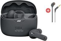 Tune Beam True Wireless Kopfh&ouml;rer (sw) + Dein Geschenk: JBL T110 In-Ear-Kopfh&ouml;rer