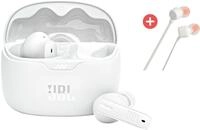 Tune Beam True Wireless Kopfh&ouml;rer (ws) + Dein Geschenk: JBL T110 In-Ear-Kopfh&ouml;rer