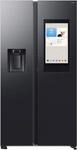 RS90F66BEF Side by Side premium black steel