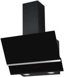 KHF 664 611 S Kamin-Dunstabzugshaube schwarz/edelstahl