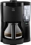 Look V Glas 1025-02 Filter-Kaffeemaschine schwarz