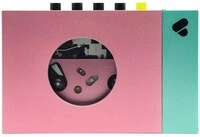 Edith Kassettenspieler-/Rekorder mit Bluetooth pink