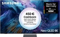 GQ75QN990FT 189 cm (75") Neo QLED Vision AI Smart TV graphitschwarz, 8K Ultra HD, 100