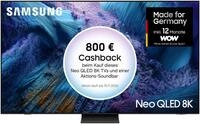 GQ98QN990FT 247 cm (98") Neo QLED Vision AI Smart TV graphitschwarz, 8K Ultra...