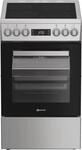 B5V8LMX Elektroherd mit Kochfeld silber lackiert, 60 l, 50 cm breit, A