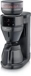 KA 4855 Filter-Kaffeemaschine mit integrierter Kaffeem&uuml;hle und Thermokanne dark inox