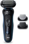 52-B1650s Series 5 Trocken-Nass Rasierer blau