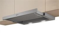 D46BR12X7 Flachschirm-Dunstabzugshaube silbermetallic