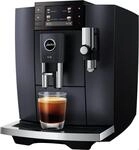 E8 Kaffee-Vollautomat cosmic black (ED), Latte Macchiato/Cappuccino, 15 bar, 1,9 l,