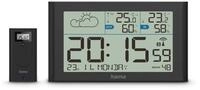 Sylt Wetterstation mit Au&szlig;ensensor schwarz