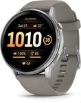 Venu&reg; 4 (45mm) Fitness-Smartwatch mit Silikon-Armband (22mm)...
